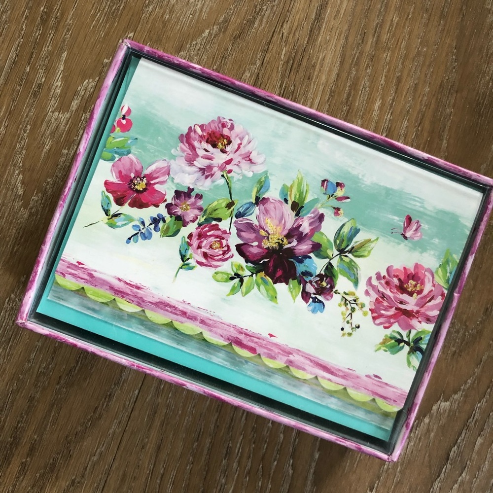 New Floral Note Cards